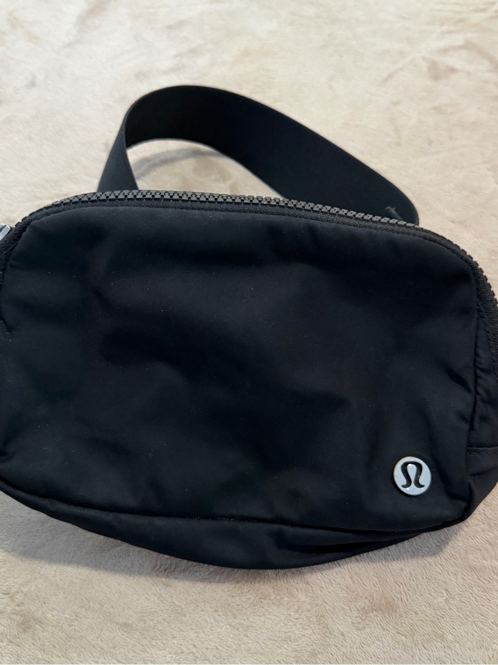 Lululemon Athletica Black Waist‎ Belt Bum Bag